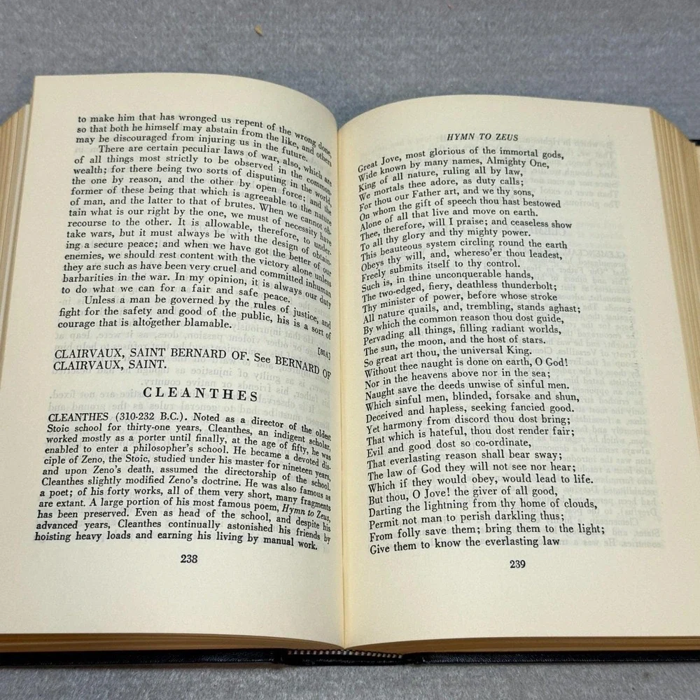 Vintage 1955 A Treasury of Philosophy 2 Volume Set Plato Aristotle Nietzsche HC